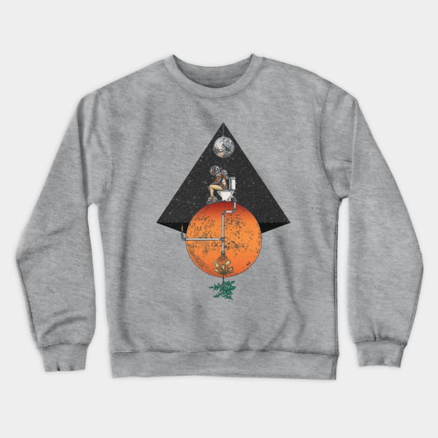 Mars' Greatest Botanist Crewneck Sweatshirt by Motski